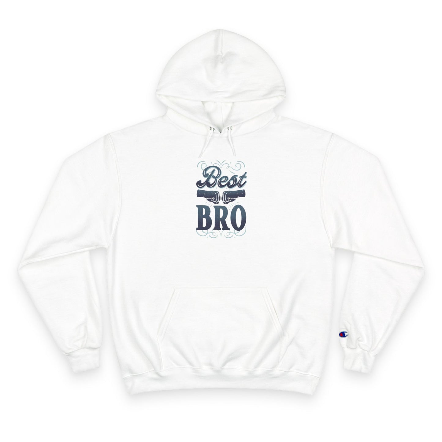 Best Bro Hoodie — Champion Pullover for Brothers, Gift for Brother