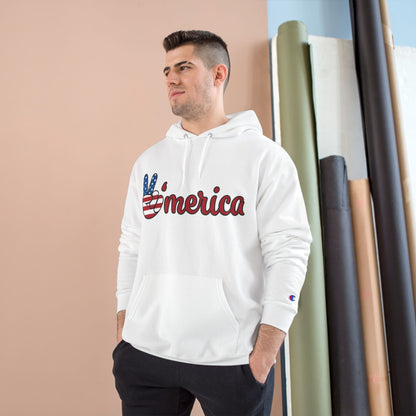Love Champion Hoodie - Cozy White Sweatshirt for Valentine's Day & Everyday Comfort