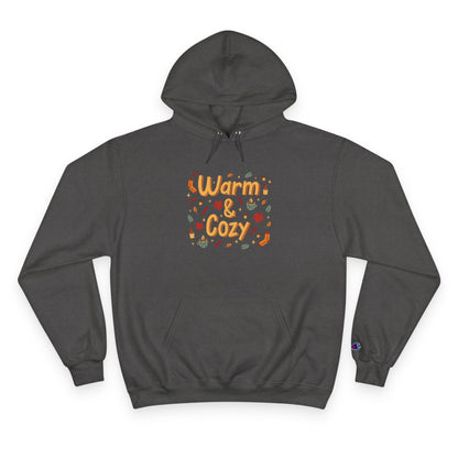 Warm & Cozy Hoodie — Cute Fall Graphic Champion Hoodie