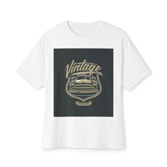 Vintage Car Tee — "Vintage Forever" Graphic Shirt