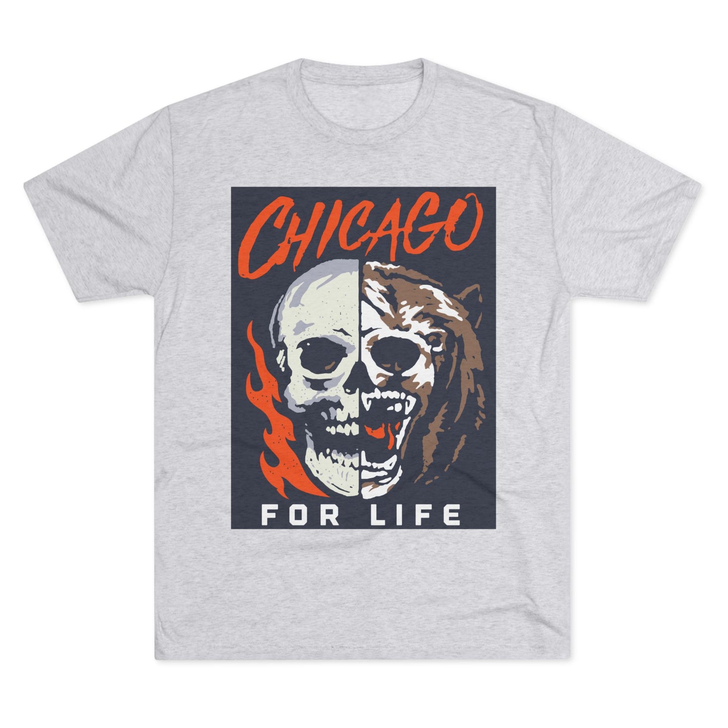 Chicago Skull Graphic Tee