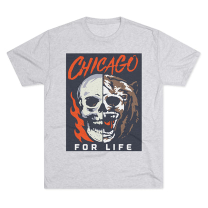 Chicago Skull Graphic Tee