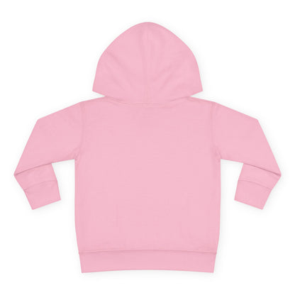 Toddler Hoodie — Cute Bunny "Hip Hip Hooray" Pullover Fleece for Babies & Toddlers