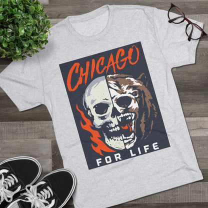 Chicago Skull Graphic Tee
