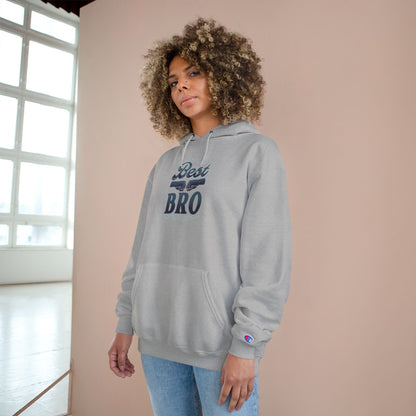 Best Bro Hoodie — Champion Pullover for Brothers, Gift for Brother