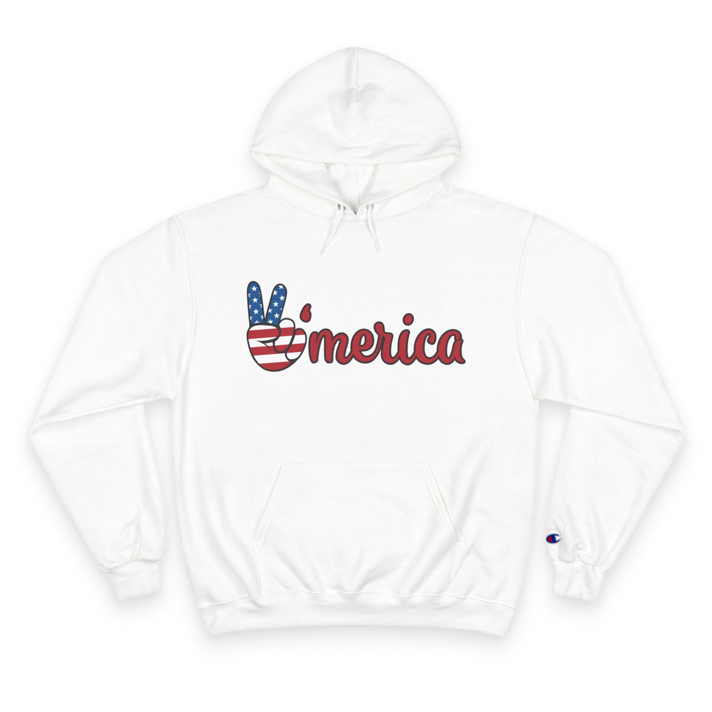 Love Champion Hoodie - Cozy White Sweatshirt for Valentine's Day & Everyday Comfort