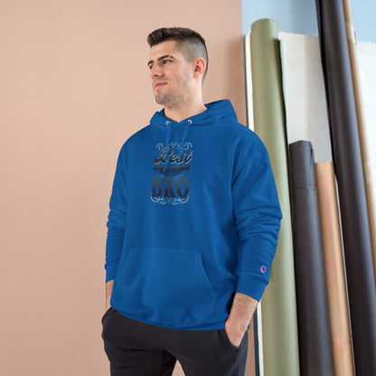 Best Bro Hoodie — Champion Pullover for Brothers, Gift for Brother