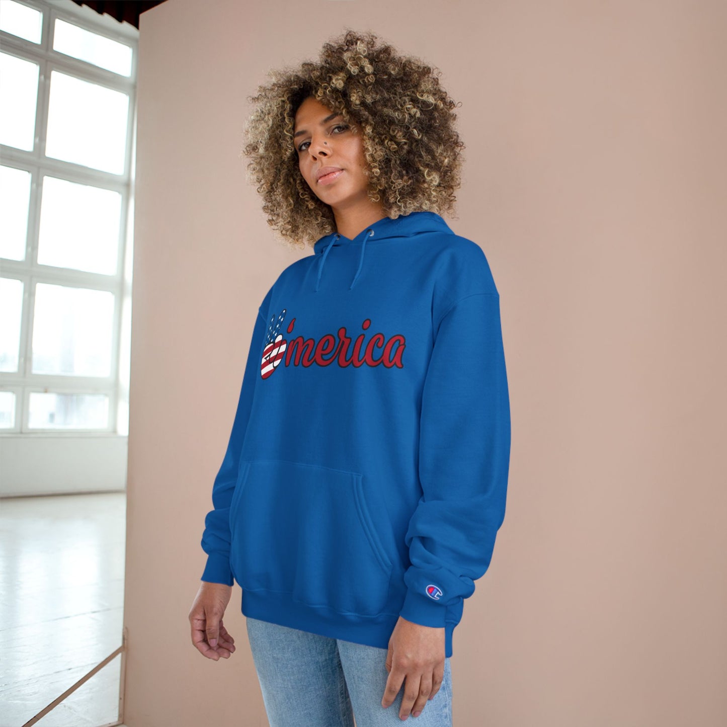 Love Champion Hoodie - Cozy White Sweatshirt for Valentine's Day & Everyday Comfort