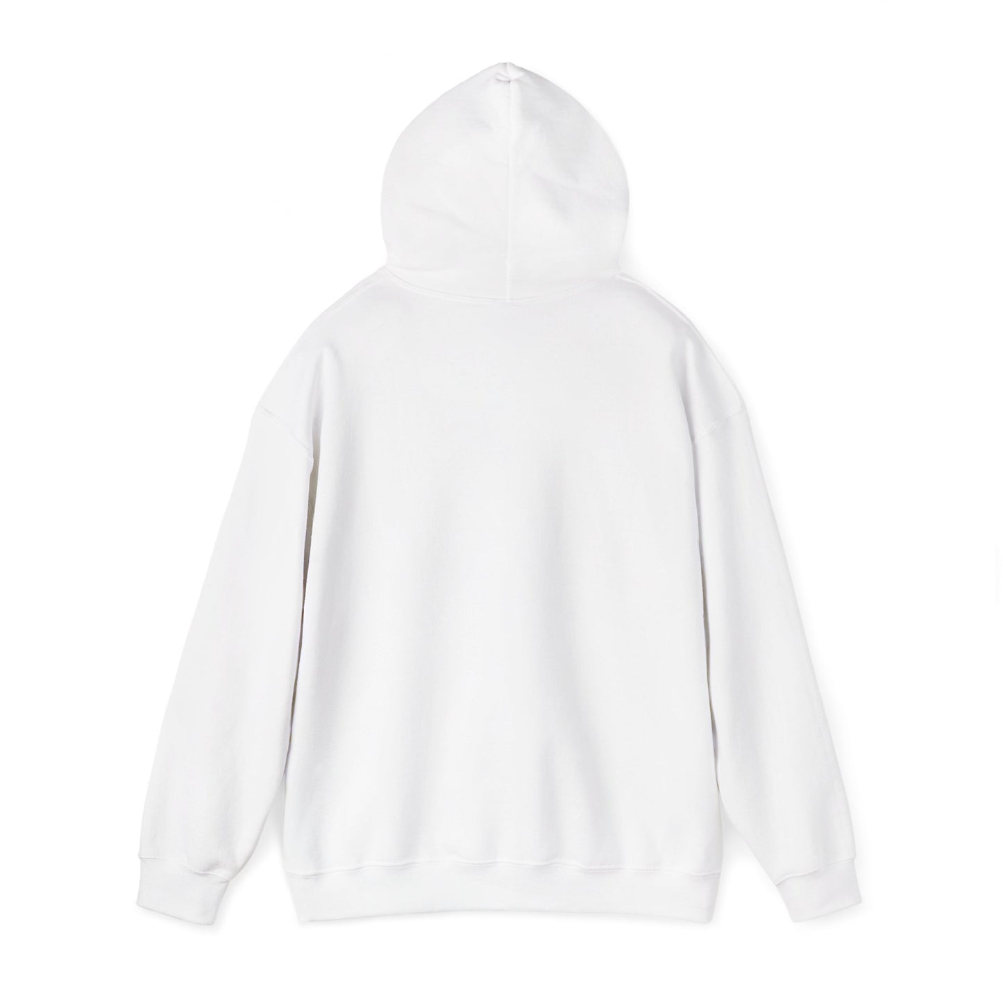 Winter Floral Hoodie — Cozy White Pullover with 'Winter' Script and Botanical Design