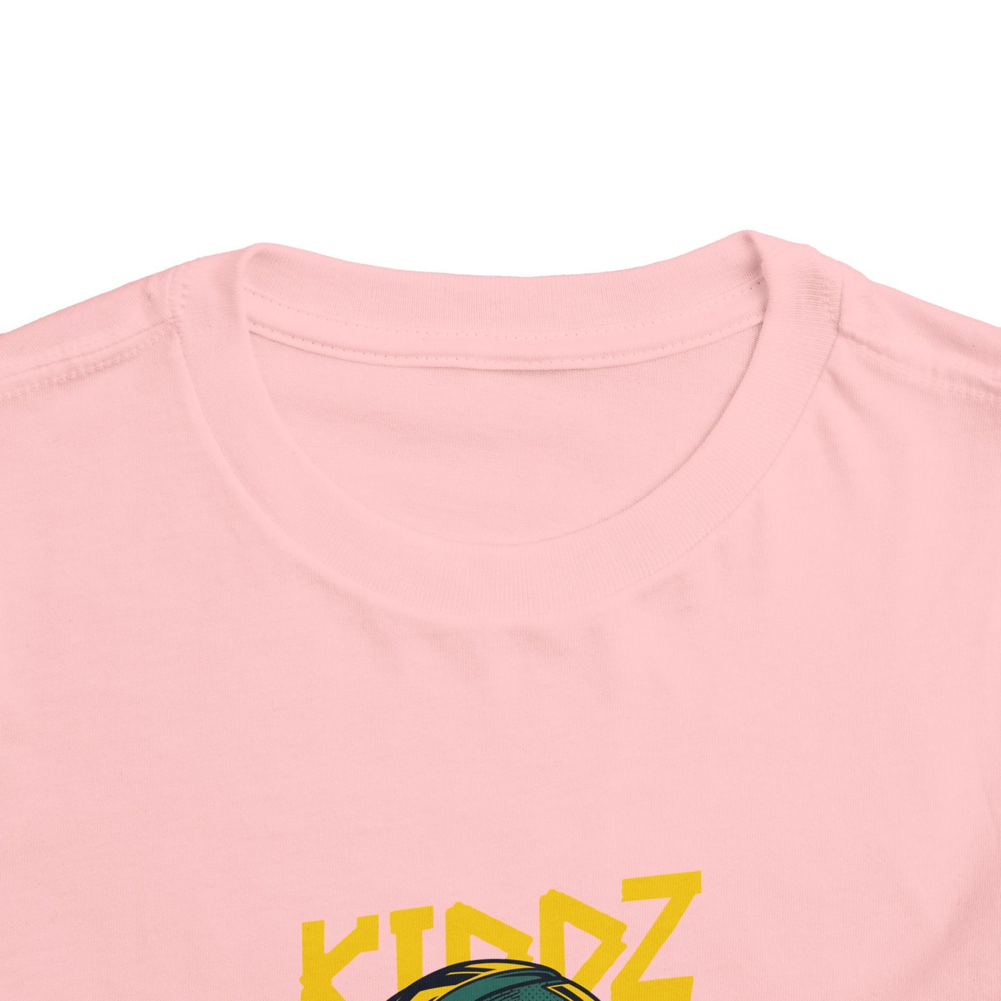 Kids Motorcycle Racer Toddler Tee — 'KIDZ' Helmet Graphic