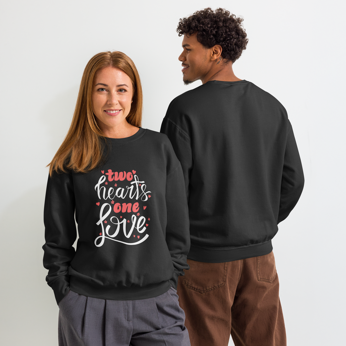 Unisex garment-dyed fleece crewneck sweatshirt