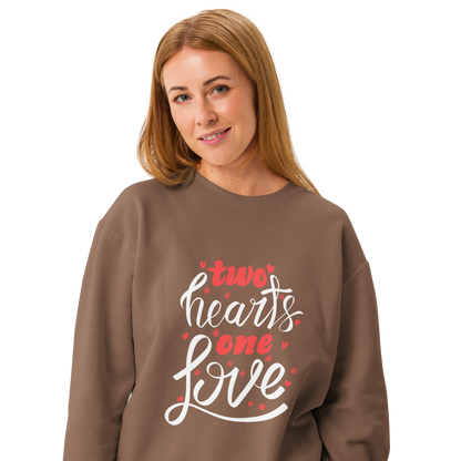 Unisex garment-dyed fleece crewneck sweatshirt