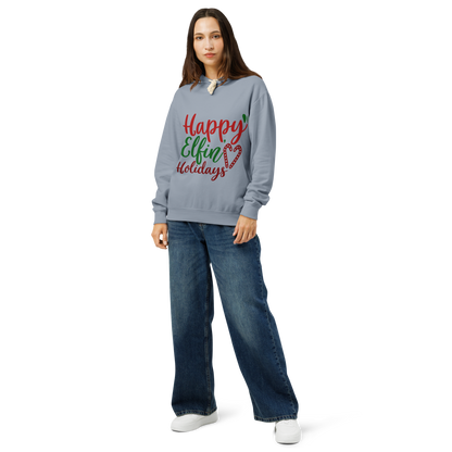 Unisex garment-dyed lightweight hoodie