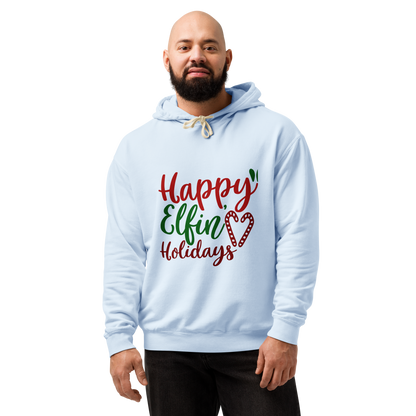 Unisex garment-dyed lightweight hoodie