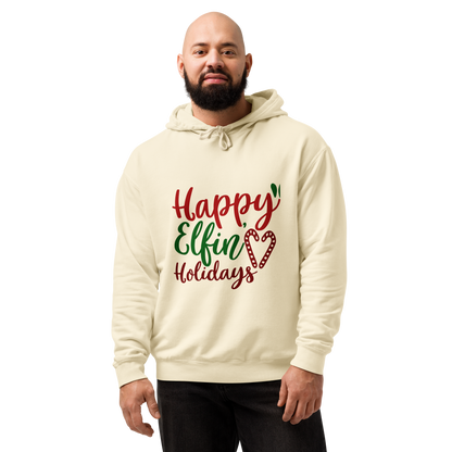 Unisex garment-dyed lightweight hoodie